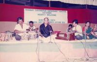 Bhajan Seva offered by Sh Arun Date - 1989  ( Pic Courtesy Sh. Suresh Mallapur)
